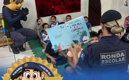 Roda escolar estreia com novo mascote Segurito em Caieiras