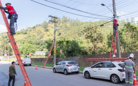 Ajuste de cabos na Av. Adoniro Ladeira reforça segurança viária