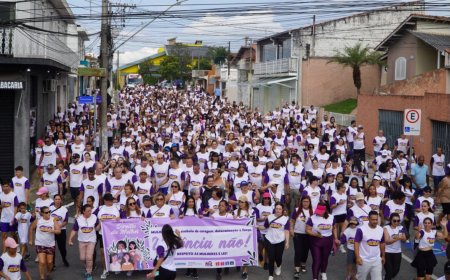 Protagonismo feminino: Caminhada das Mulheres agita Caieiras