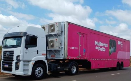 Carreta da Mamografia vai atender de 3 a 14 de março na Praça da Bíblia