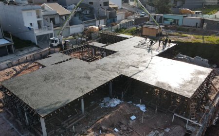 Obras da Unidade Básica San Marino avançam e reforçam investimentos na saúde em Caieiras