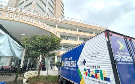 Francisco Morato recebe Carreta da Oftalmologia