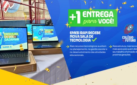 Profissionais da educação de Cajamar recebem mais de 100 notebooks para apoio às atividades escolares