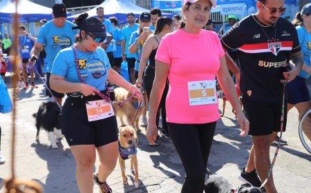 Corrida Park Run do Caramelo reúne atletas e amantes dos animais em Caieiras
