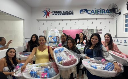 Fundo Social realiza entrega de kits para gestantes em Caieiras
