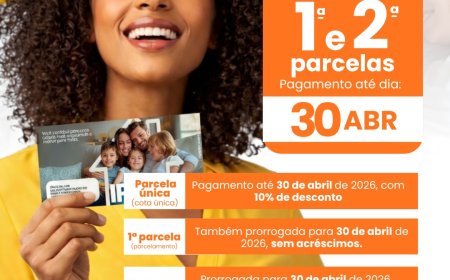 IPTU 2026: prorrogação de prazo