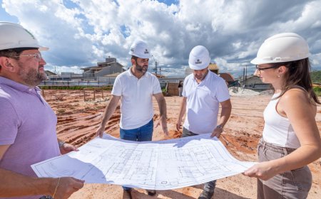 Obra da nova EMEB Helena Galimberti marca retomada de investimentos em educação