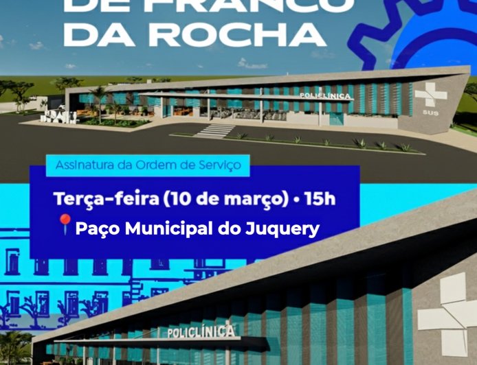Franco da Rocha anuncia construção da primeira Policlínica da cidade