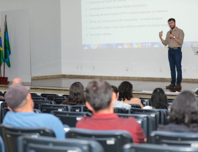 DAE Jundiaí sedia curso da ASSEMAE sobre padrões de trabalho no tratamento de esgoto
