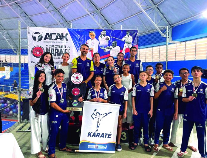 Equipe de Karatê conquista título da 1ª Etapa do Circuito ACAK 2026