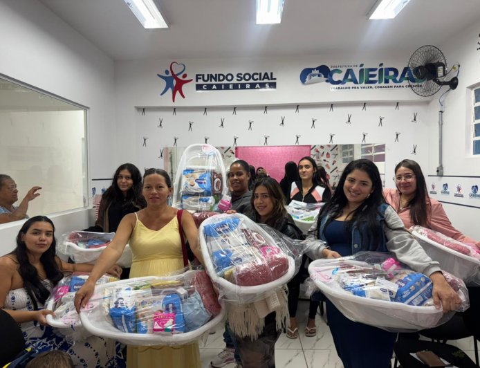 Fundo Social realiza entrega de kits para gestantes em Caieiras