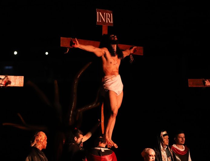 Tradicional encenação da Paixão de Cristo chega à sua 29ª edição em Caieiras