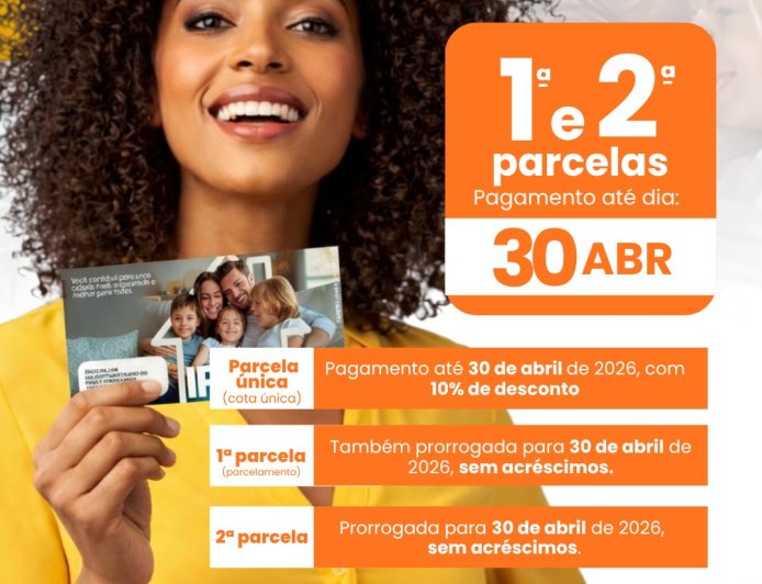 IPTU 2026: prorrogação de prazo