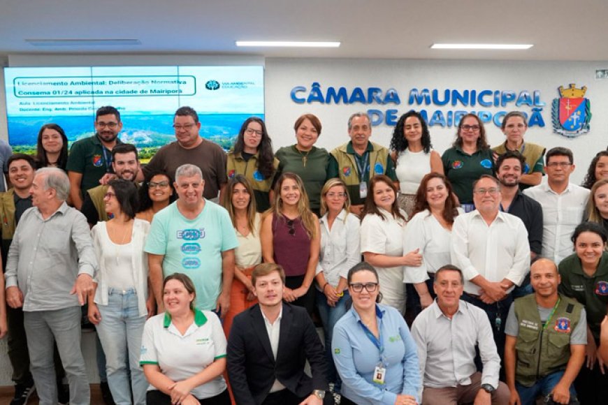 Curso aborda atualização do licenciamento ambiental em Mairiporã