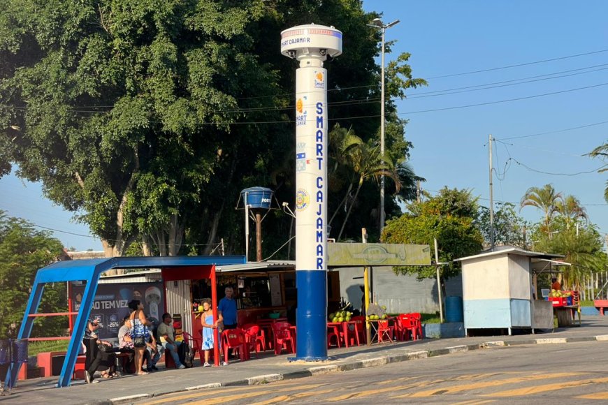Smart Cajamar avança no Parque São Roberto com totem mais moderno e tecnologia ampliada