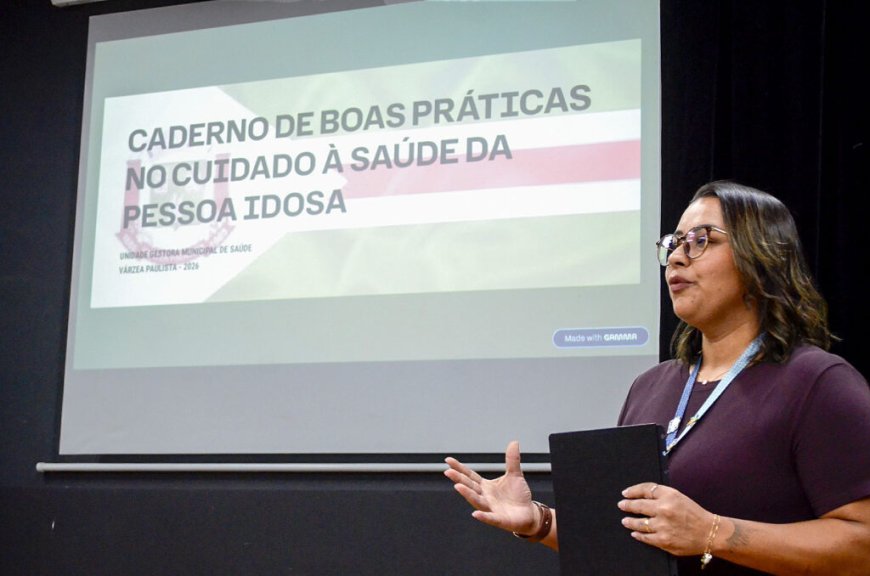 Várzea Paulista apresenta Caderno de Saúde da Pessoa Idosa e inicia capacitação de enfermeiros da rede