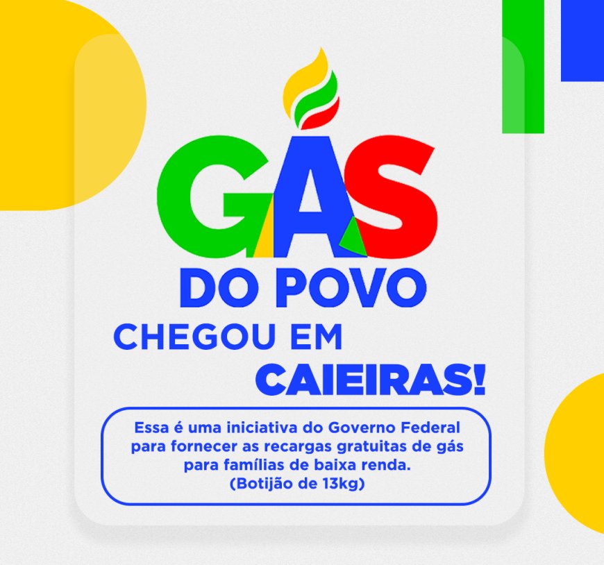 Programa Gás do Povo abre novas inscrições e reforça auxílio às famílias de Caieiras