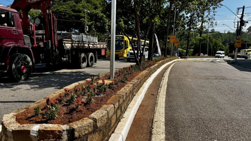 Novo paisagismo transforma visual da Avenida Itatiba, na Vila Rio Branco