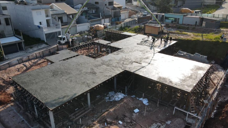 Obras da Unidade Básica San Marino avançam e reforçam investimentos na saúde em Caieiras