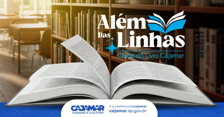 Clube do Livro “Além das Linhas” inicia encontros em abril na Biblioteca Municipal