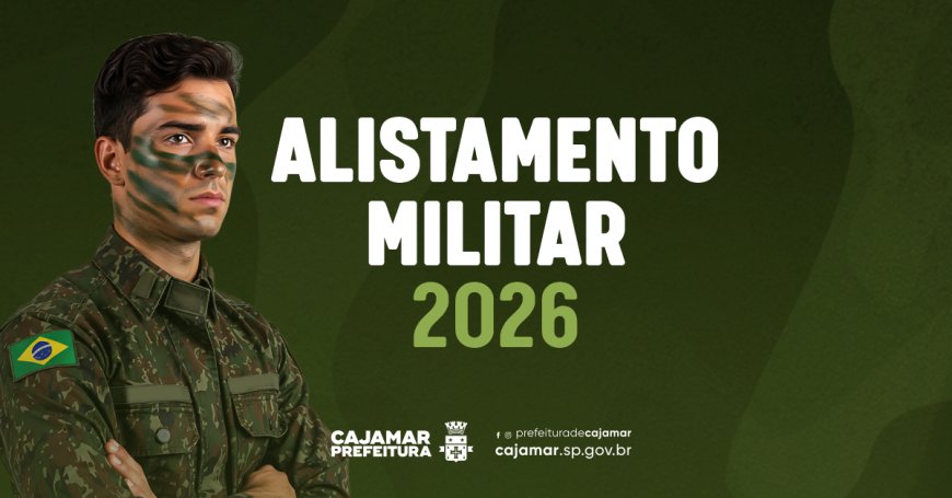 Prazo para alistamento militar de jovens nascidos em 2008 já está aberto