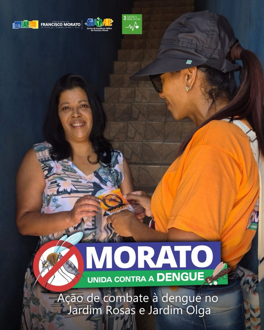 Prefeitura intensifica ações de combate à dengue aos sábados em Francisco Morato