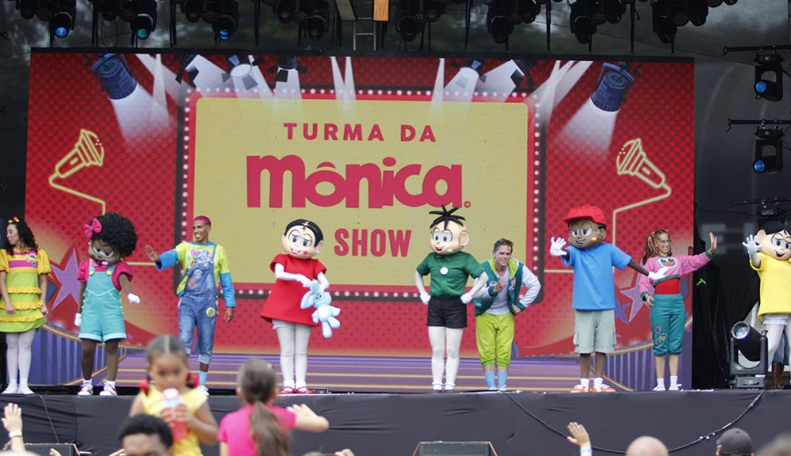 Turma da Mônica se apresenta em Francisco Morato