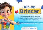 Prefeitura de Cajamar promove “Dia de Brincar” com foco na conscientização sobre o autismo
