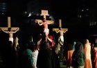 Encenação da Paixão de Cristo emociona público e reforça tradição em Caieiras