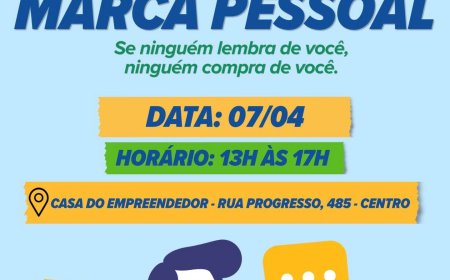 Curso do Sebrae ensina como construir uma marca pessoal forte e se destacar no mercado