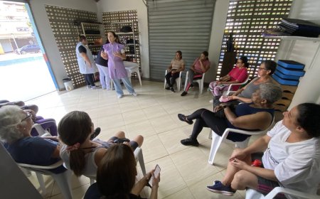 Saúde promove ação especial para mulheres na Academia da Saúde de Jordanésia