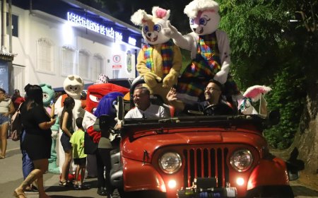 Páscoa Iluminada leva alegria e união para as famílias caieirenses