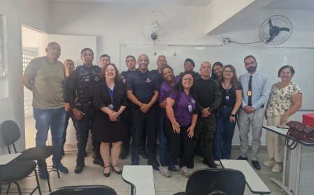 Guarda Municipal participa de capacitação para fortalecer atendimento às mulheres vítimas de violência