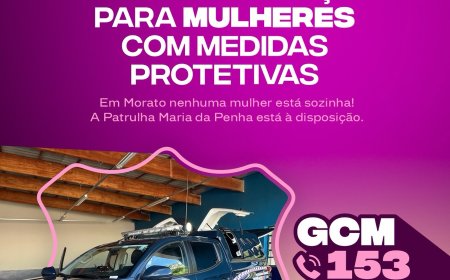 Patrulha Maria da Penha reforça proteção a mulheres vítimas de violência em Francisco Morato