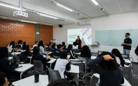 Alunos da rede de Santana de Parnaíba vivenciam um dia como universitários