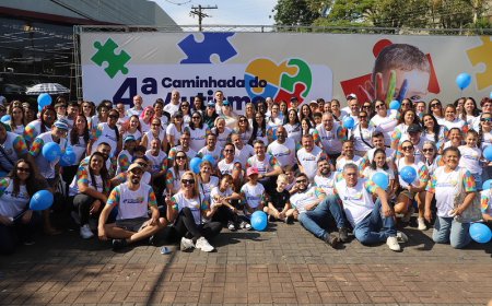 Caminhada do Autismo reúne  centenas de pessoas em Caieiras e reforça a importância da inclusão