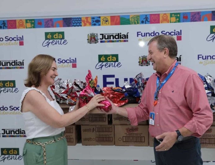 DAE contribui com campanha Páscoa Solidária e leva alegria a crianças de Jundiaí