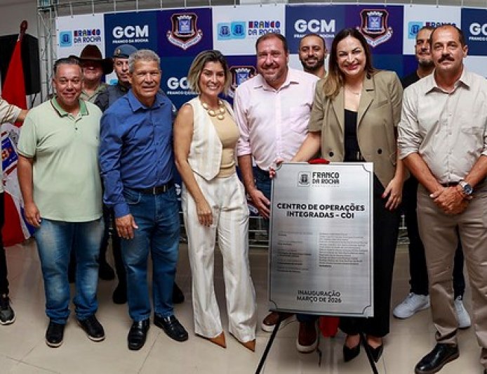 Franco da Rocha inaugura Centro de Operações Integradas (COI) com mais de mil câmeras de vigilância e operação 24h