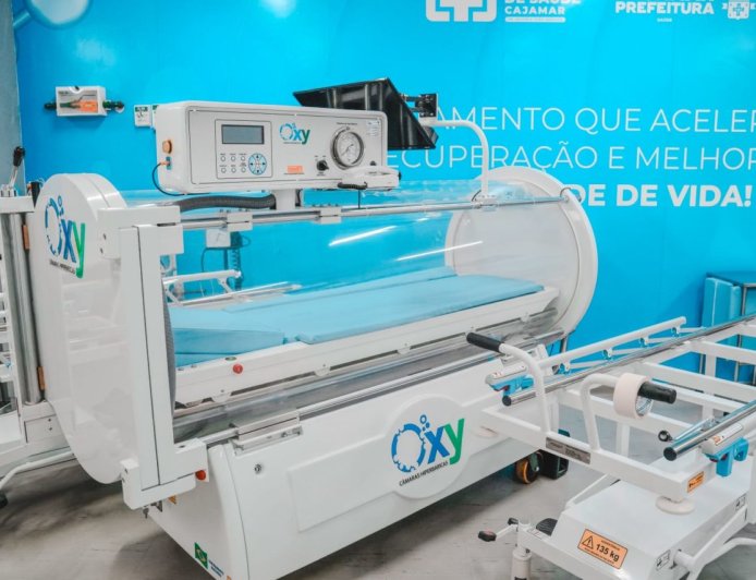Cajamar apresenta resultados positivos com uso de oxigenoterapia hiperbárica na rede municipal