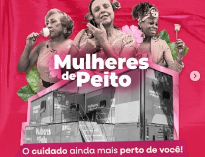 Carreta da Mamografia chega a Caieiras para ampliar acesso ao exame preventivo