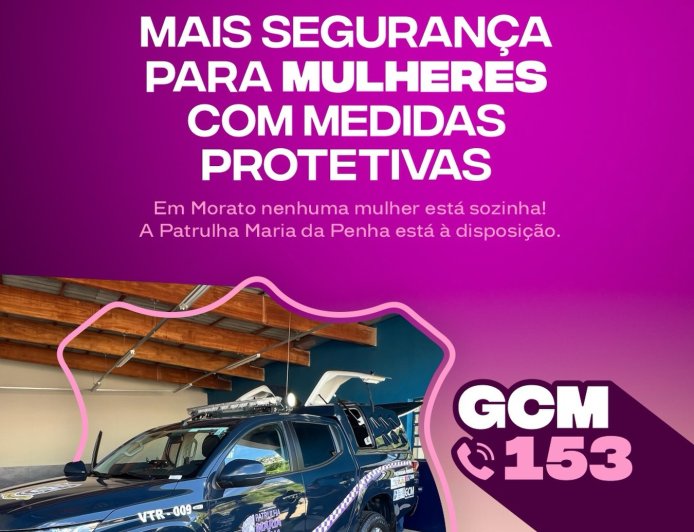 Patrulha Maria da Penha reforça proteção a mulheres vítimas de violência em Francisco Morato