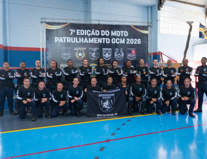 Curso de Motopatrulhamento forma 26 agentes e reforça a segurança pública em Cajamar