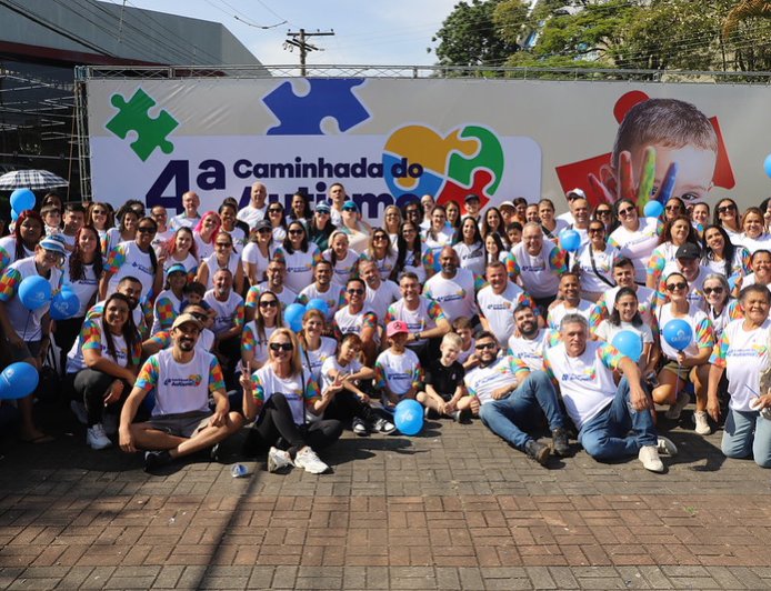 Caminhada do Autismo reúne  centenas de pessoas em Caieiras e reforça a importância da inclusão