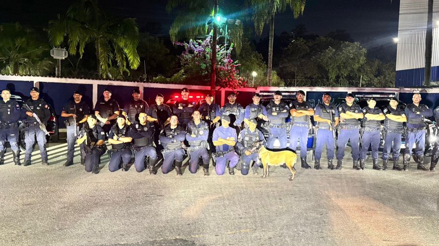 Guarda Municipal de Cajamar fortalece operação regional e ajuda a retirar mais de 1,3 kg de drogas das ruas