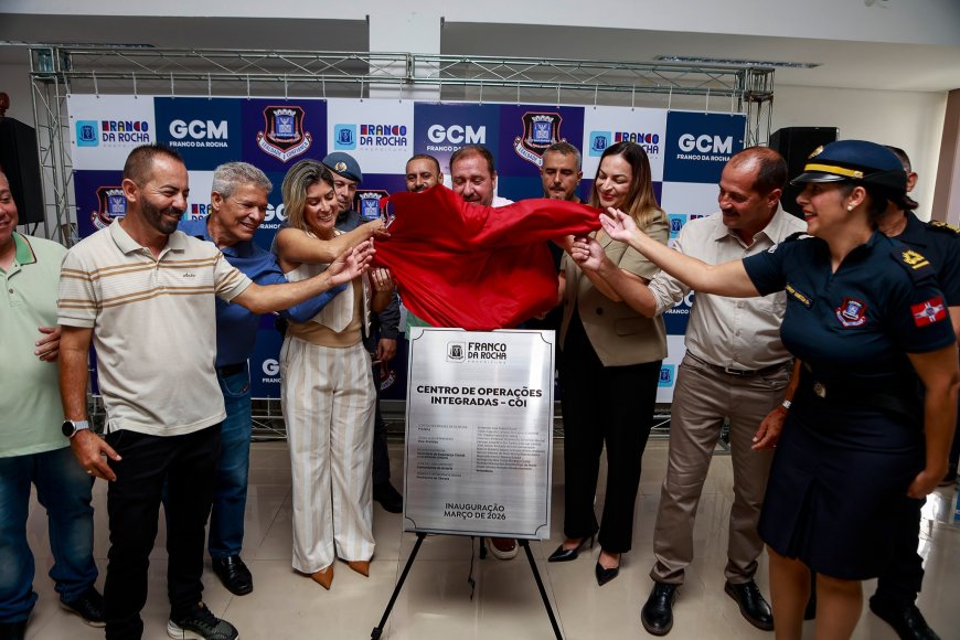 Franco da Rocha amplia segurança com novo centro de monitoramento integrado