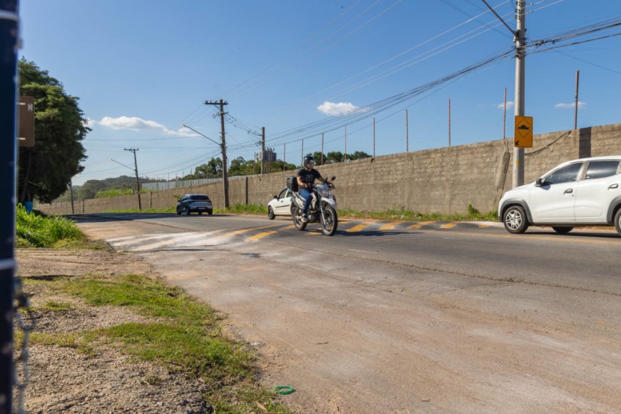 Prefeitura de Jundiaí faz melhorias viárias no Bairro do Poste