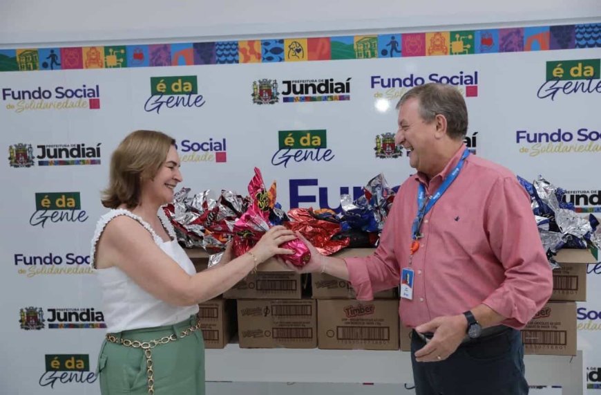 DAE contribui com campanha Páscoa Solidária e leva alegria a crianças de Jundiaí