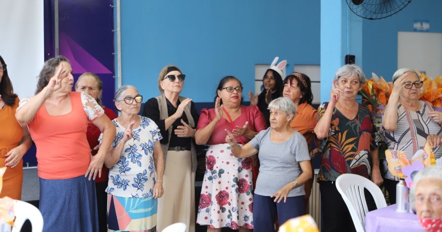 Entrega de ovos de Páscoa reforça acolhimento nas unidades socioassistenciais