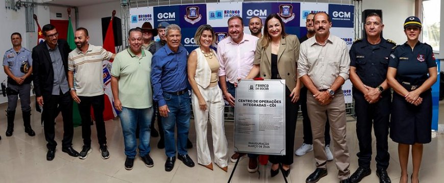 Franco da Rocha inaugura Centro de Operações Integradas (COI) com mais de mil câmeras de vigilância e operação 24h