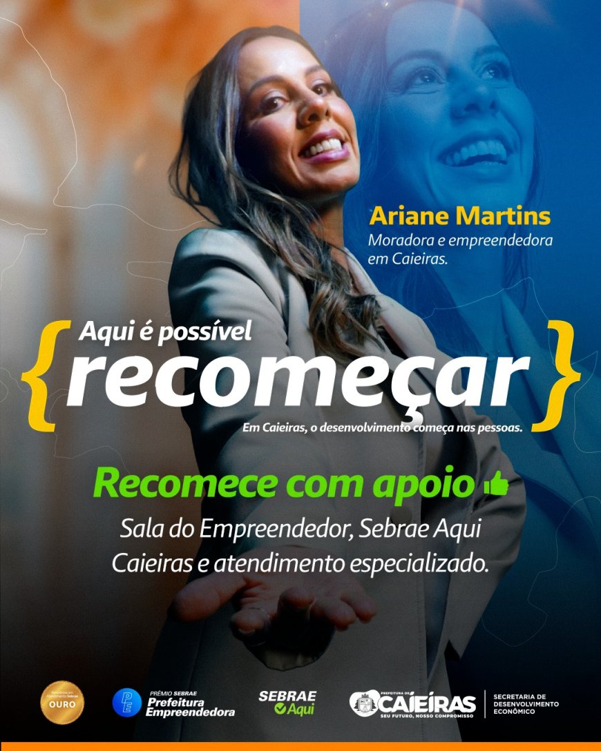 Programas de incentivo fortalecem o recomeço de empreendedores em Caieiras